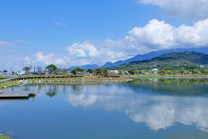 湖面景觀